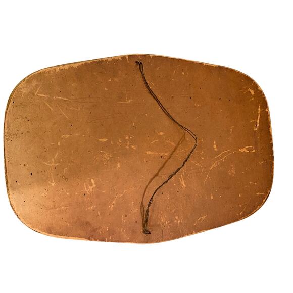 WW1 Soldier Photo in Uniform Gold Hexagon Frame Antique Military Portrait - Picture 5 of 5